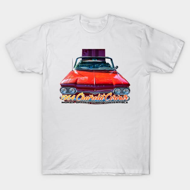 1964 Chevrolet Corvair Monza Spyder Turbo Convertible T-Shirt by Gestalt Imagery